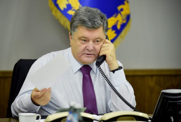 Телефонна розмова Порошенка з Путіним