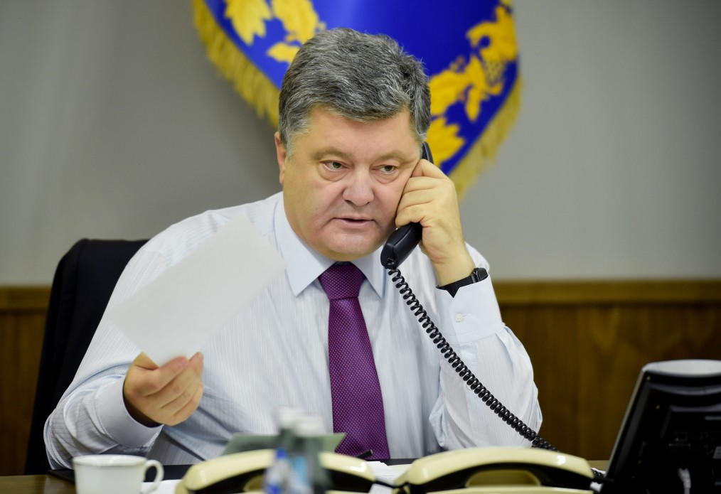 Телефонна розмова Порошенка з Путіним